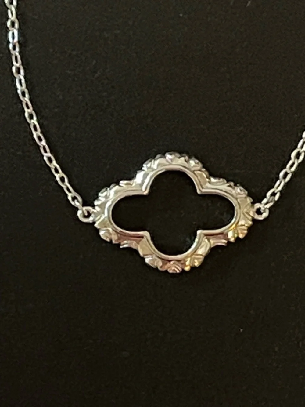 Elegant Long Silver Station Necklace - Women Jewelry Necklaces